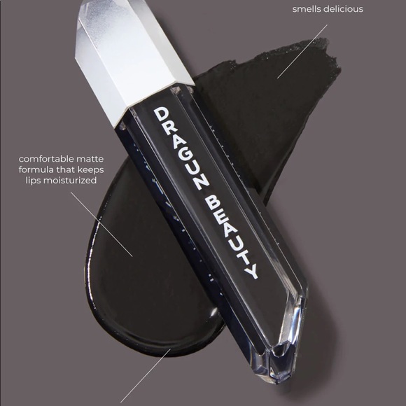 Dragun Beauty Liquid Lipstickd in blackluxe - Picture 2 of 4